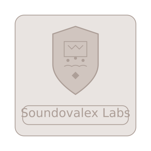 Логотип Soundovalex Labs